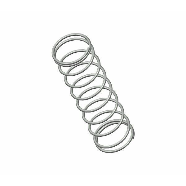 Zoro Approved Supplier Compression Spring, O= .562, L= 2.00, W= .036 R G109971321
